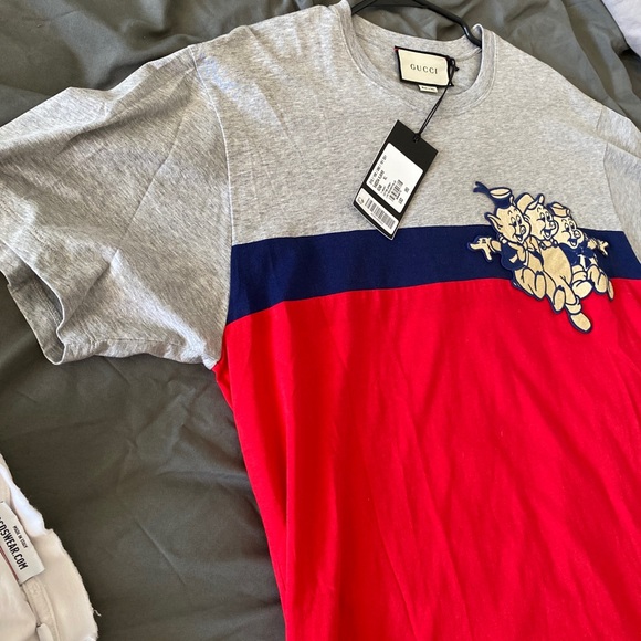 Gucci 3 little pigs shirt - Picture 3 of 7